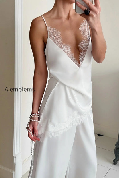 sexy-satin-v-neck-lace-slit-cami-top