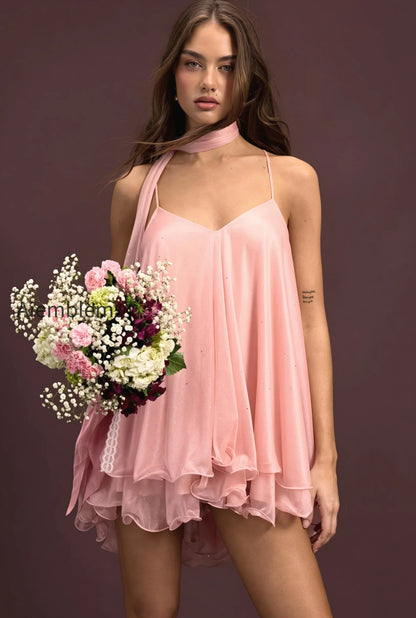 tiered-sequin-mesh-v-neck-mini-dress