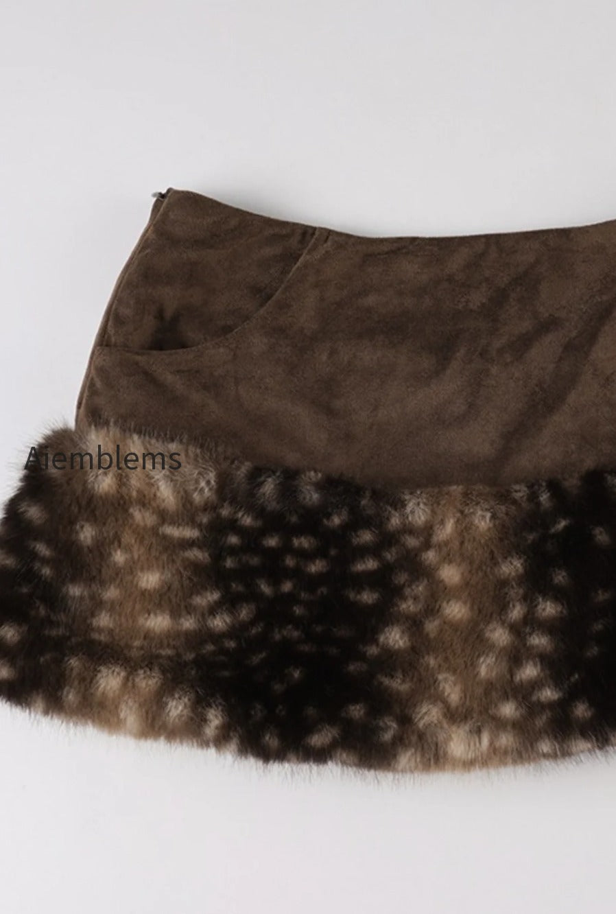 fleece-patchwork-crop-tube-two-piece-set