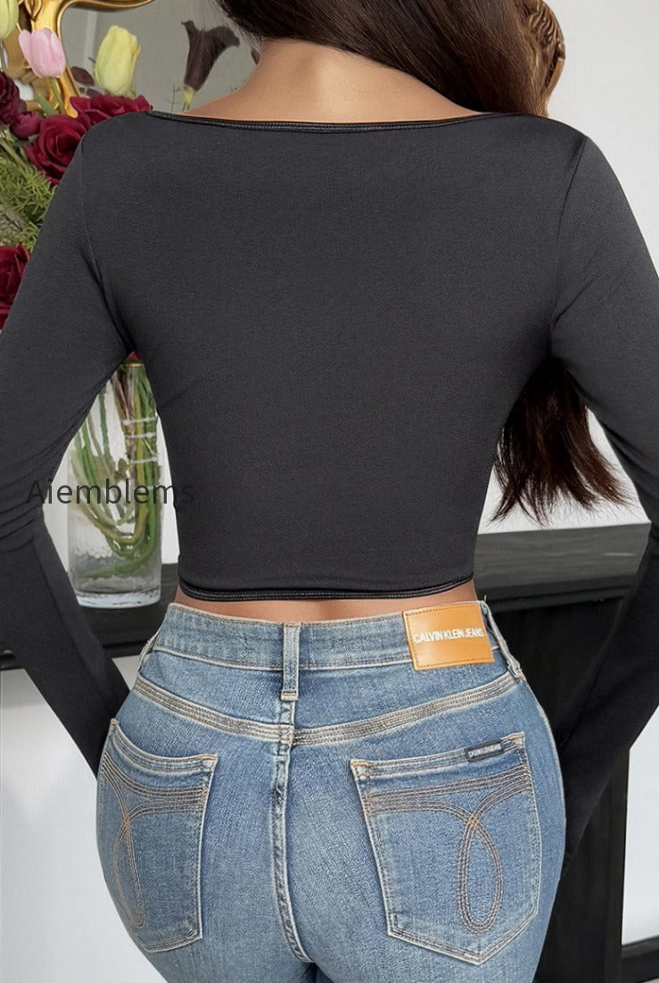 sheer-mesh-long-sleeve-padded-underwire-boned-slim-blouse