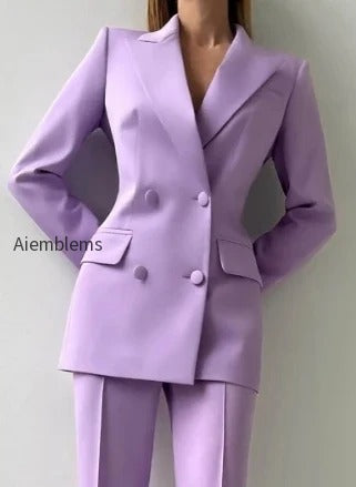 purple-double-breasted-pant-suit