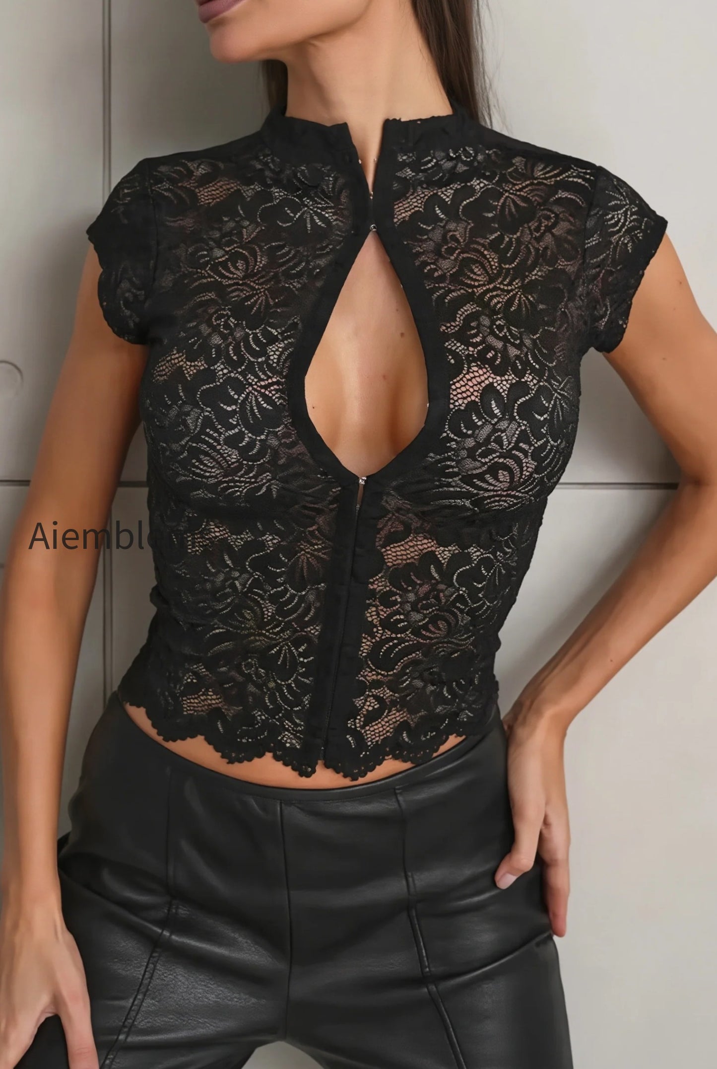 lace-cutout-button-front-tank-top