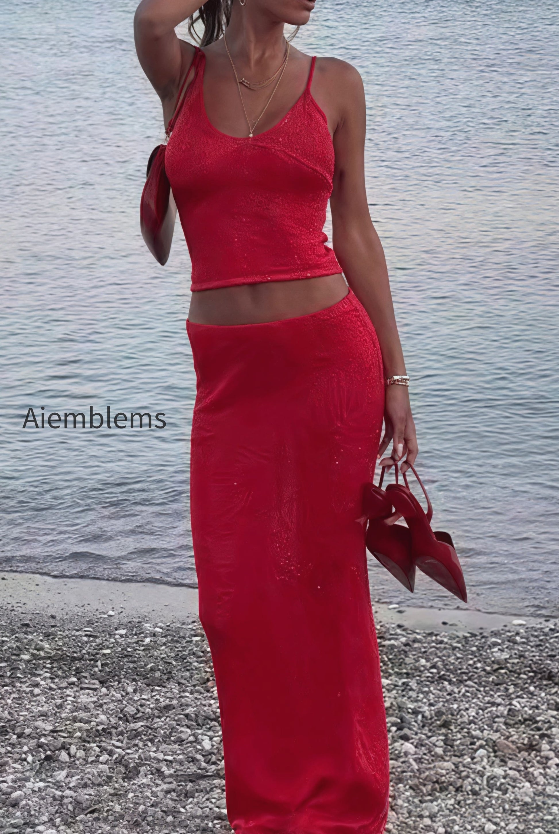 sexy-off-shoulder-cami-maxi-skirt-set
