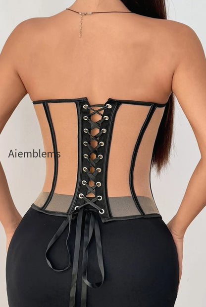 sexy-sheer-strapless-boned-push-up-blouse