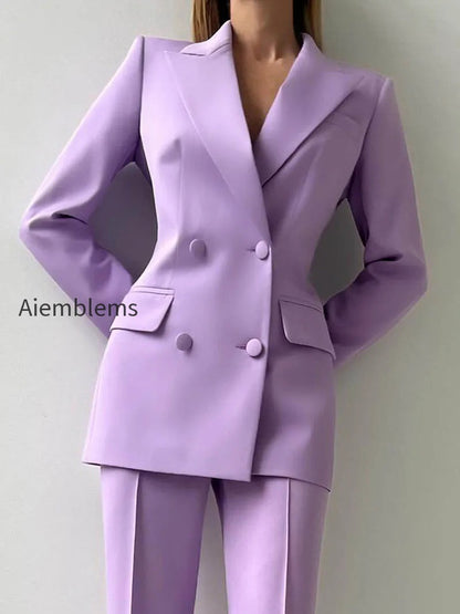 purple-double-breasted-pant-suit