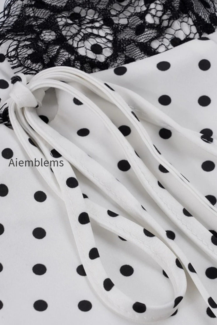satin-polka-dot-lace-cami-top